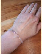 Bracelet "minéral étincelant" super seven