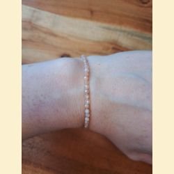 Bracelet "minéral étincelant " pierre de soleil