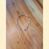 Bracelet "minéral étincelant" rhodonite