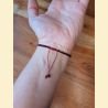 Bracelet "minéral étincelant" grenat