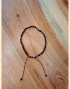 Bracelet "minéral étincelant" grenat