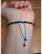 Bracelet "minéral étincelant" chrysocolle