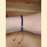Bracelet "minéral étincelant" Lapis-lazuli
