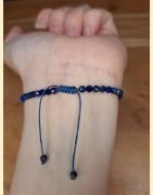 Bracelet "minéral étincelant" Lapis-lazuli