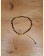 Bracelet "minéral étincelant" œil de tigre