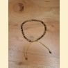 Bracelet "minéral étincelant" œil de tigre