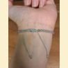 Bracelet "minéral étincelant" labradorite