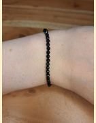 Bracelet "minéral étincelant" tourmaline