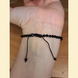 Bracelet "minéral étincelant" tourmaline