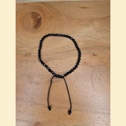 Bracelet "minéral étincelant" tourmaline