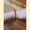 Bracelet cristal brun