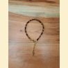 Bracelet cristal brun