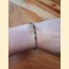 Bracelet cristal gris