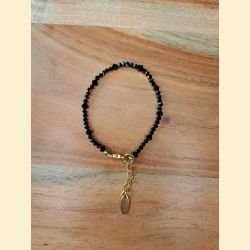 Bracelet cristal noir