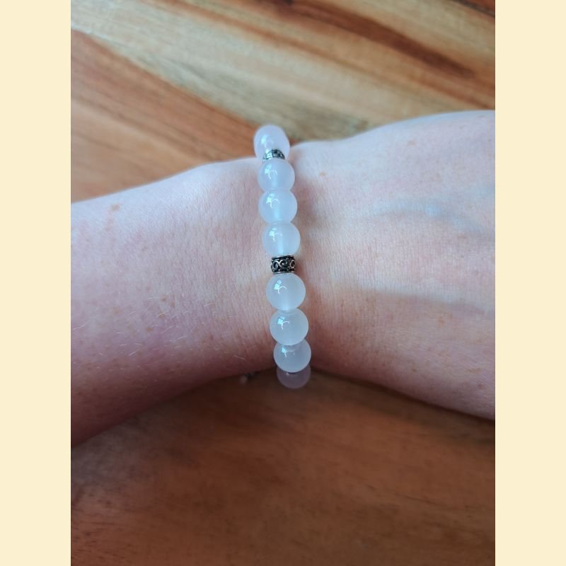 Bracelet rose très pâle Bracelet rose très pâle