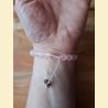 Bracelet rose très pâle