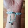 Bracelet bleu ciel