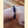 Bracelet bleu foncé