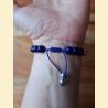 Bracelet bleu foncé