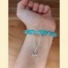 Bracelet bleu ciel