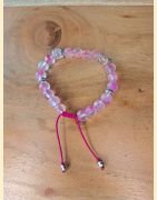 Bracelet mat rosé