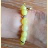 Bracelet en jade jaune d'Australie