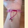 Bracelet mat rosé
