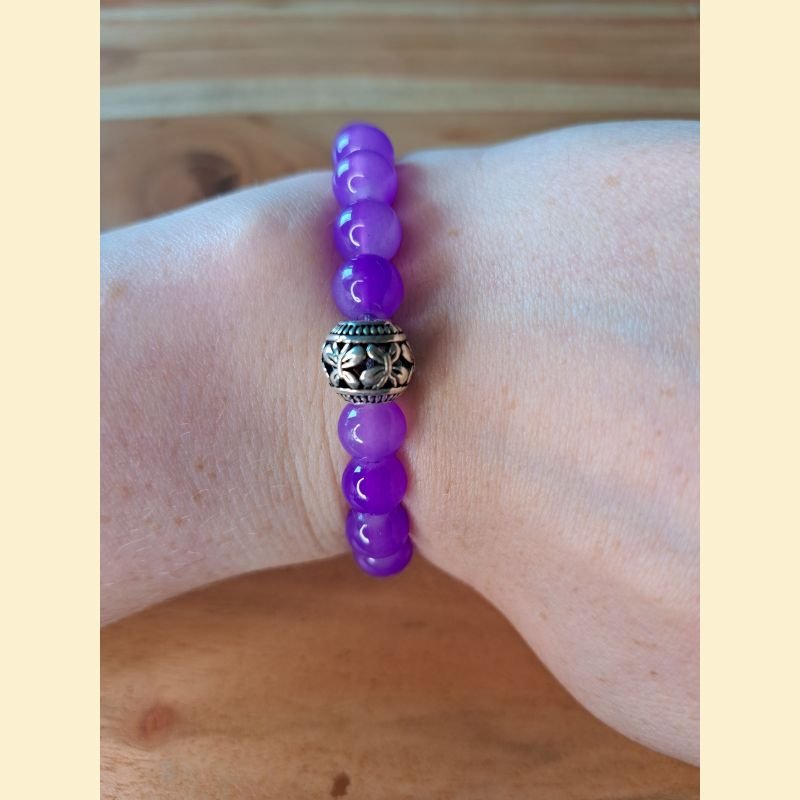 Bracelet mauve
