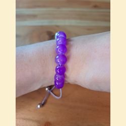 Bracelet mauve