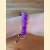 Bracelet mauve