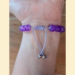 Bracelet mauve