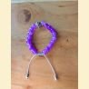 Bracelet mauve