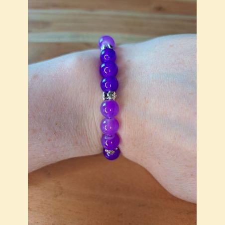 Bracelet mauve