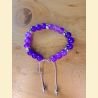 Bracelet mauve
