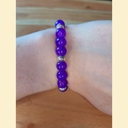 Bracelet mauve