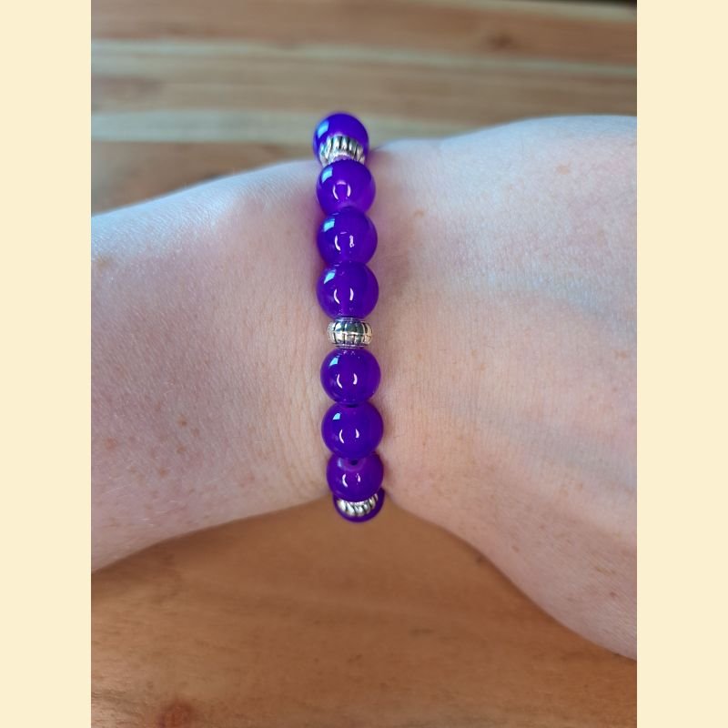 Bracelet mauve Bracelet mauve