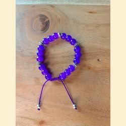 Bracelet mauve