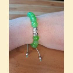 Bracelet vert pomme
