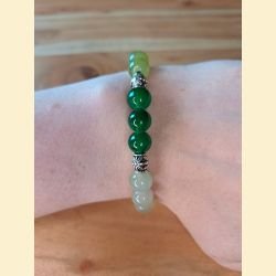 Bracelet mélange de vert