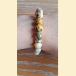 Bracelet en agate crazy lace