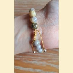 Bracelet en agate crazy lace