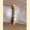 Bracelet en agate crazy lace