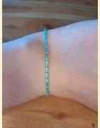 Bracelet perles d'Asie turquoise