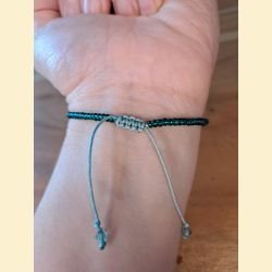 Bracelet rocailles turquoise