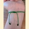 Bracelet rocailles vert