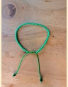 Bracelet rocailles vert