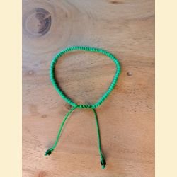 Bracelet rocailles vert