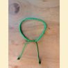Bracelet rocailles vert