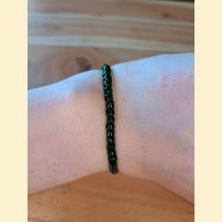 Bracelet rocailles vert