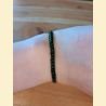 Bracelet rocailles vert